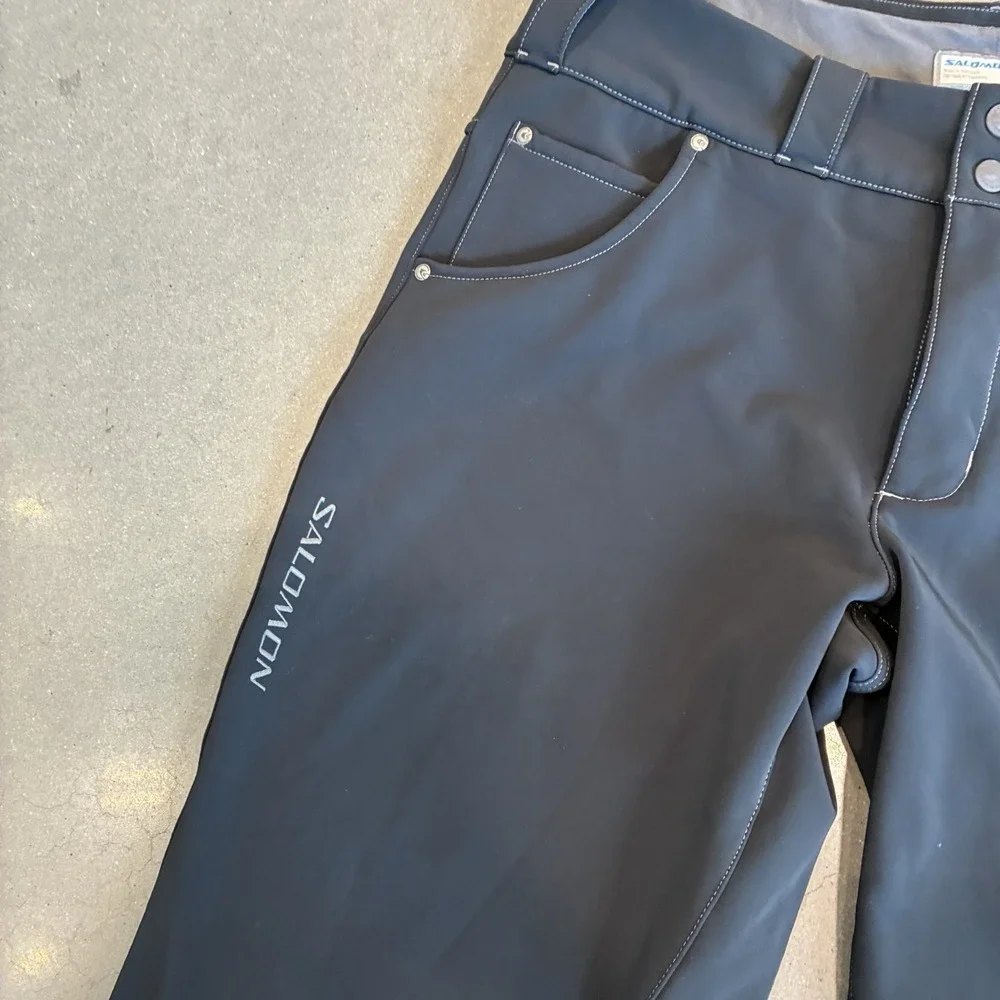 Salomon Men ActiLoft Clima Pro Ski Pant Trousers 54 - 36x34 Fleece Lined